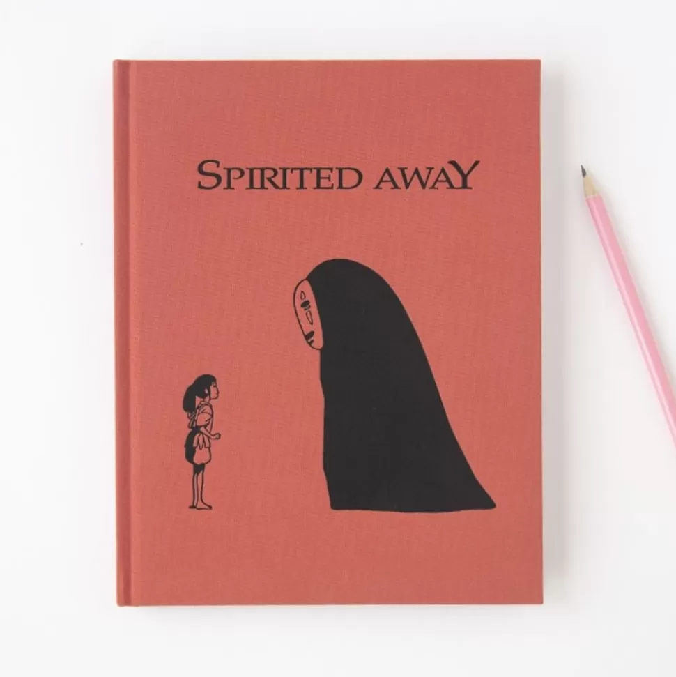 Maison Ghibli Chihiro & No Face Cloth Sketchbook - Spirited Away- Notebooks And Notepads