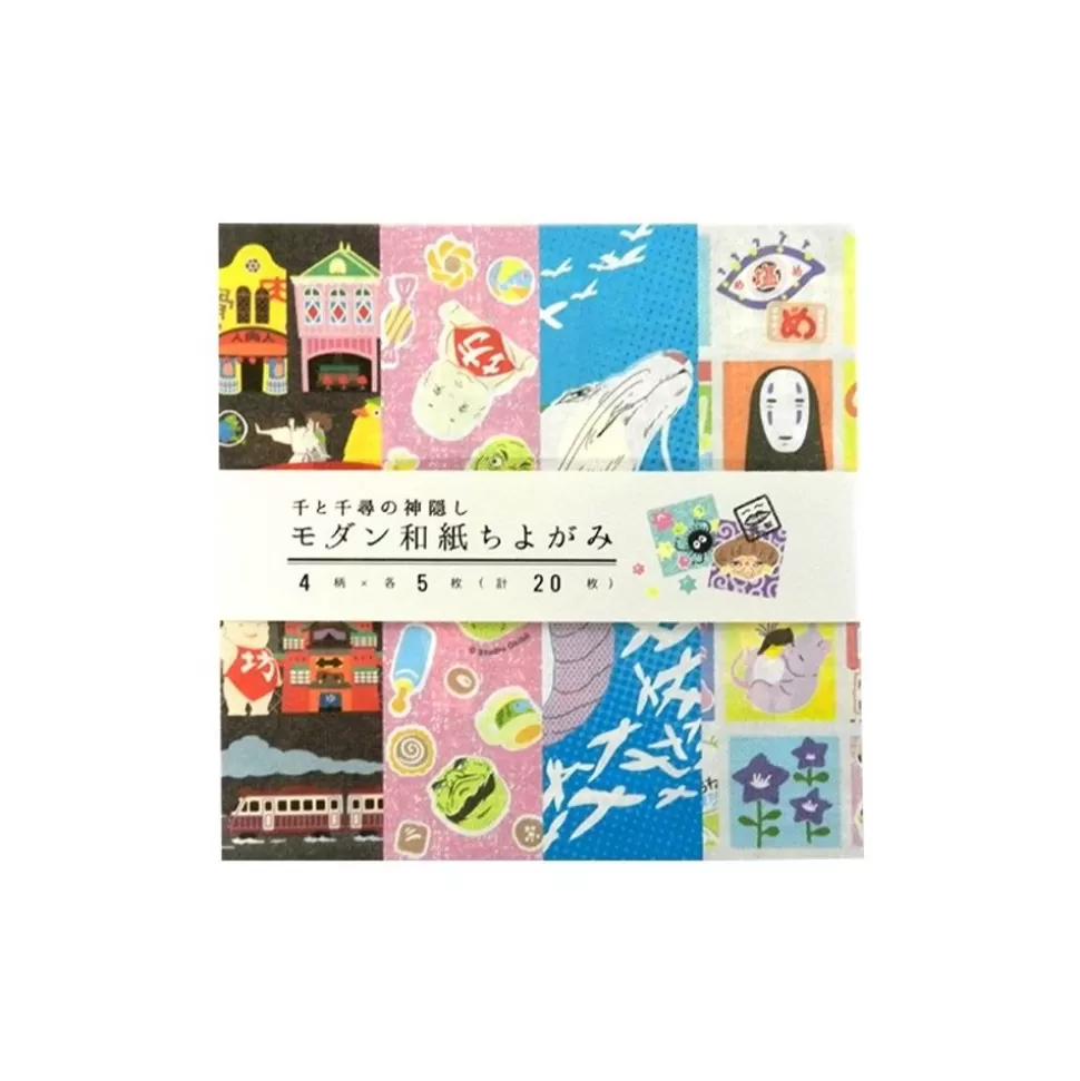 Maison Ghibli Chiyogami Paper- Spirited Away- Postcards And Letter Papers