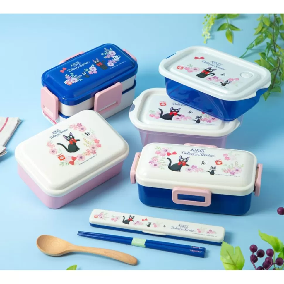 Maison Ghibli Chopsticks Box Set 18Cm Jiji Flower Garland - Kiki'S Delivery Service- Kitchenware