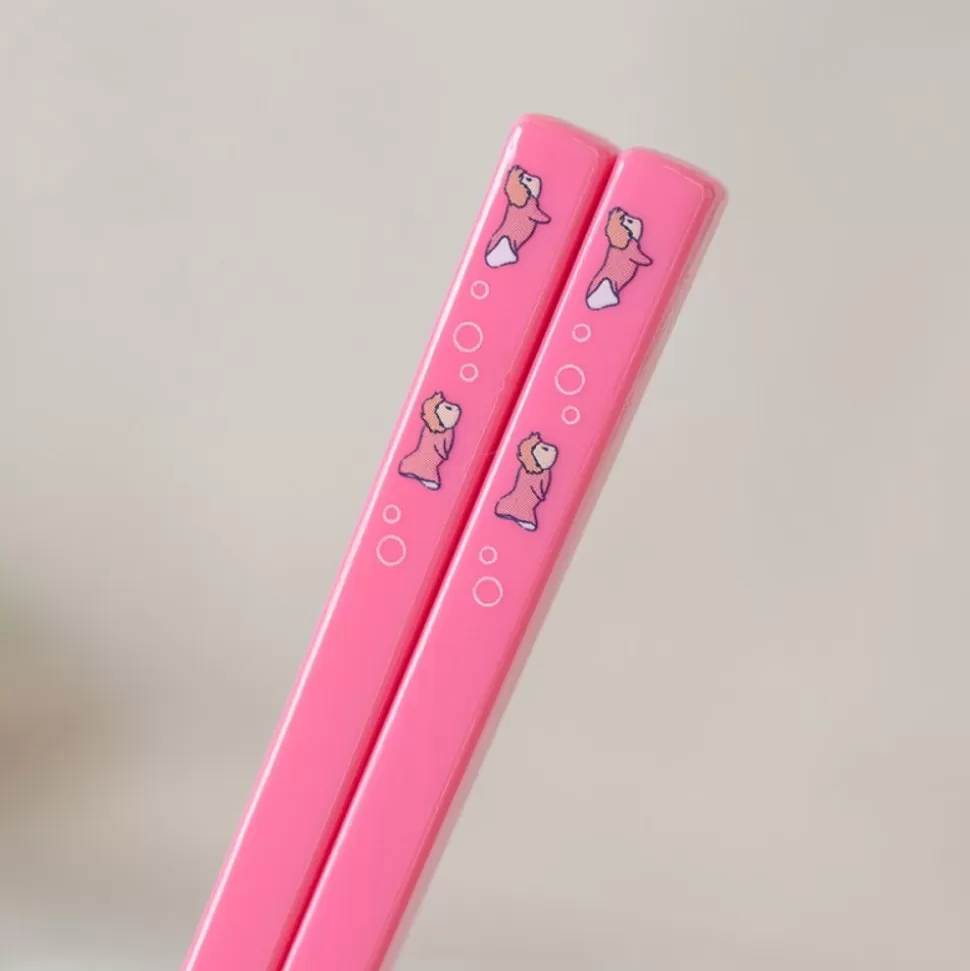 Maison Ghibli Chopsticks Box Set 16,5Cm Ponyo In The Ocean - Ponyo On The Cliff- Kitchenware