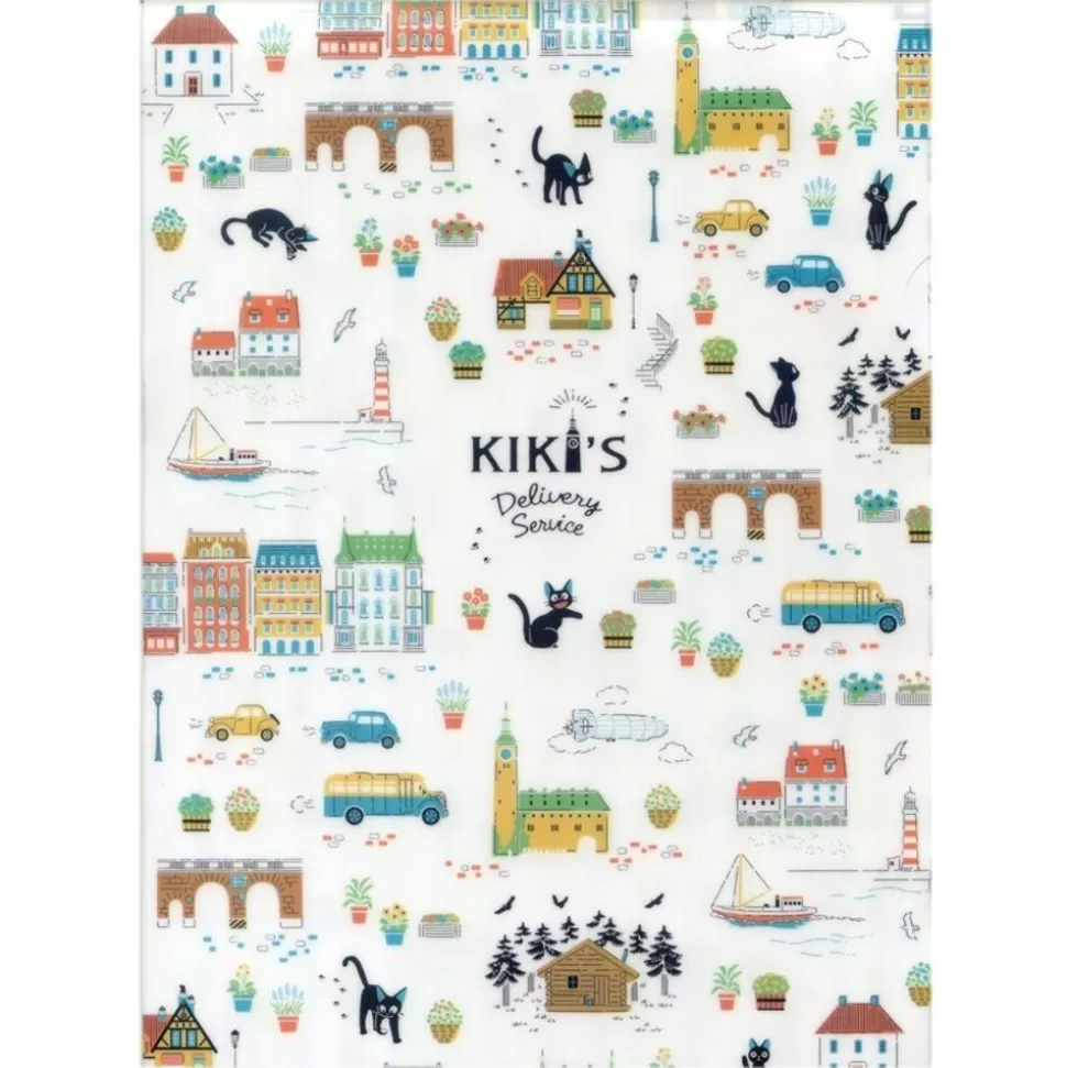 Maison Ghibli Clear Document Folder Take A Walk - Kiki'S Delivery Service- Storage