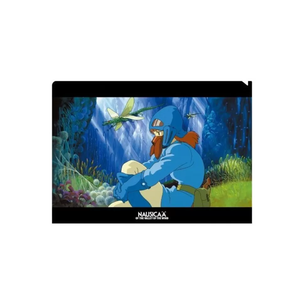 Maison Ghibli Clear File A4 Nausicaa & Dragonflies - Nausicaa- Storage