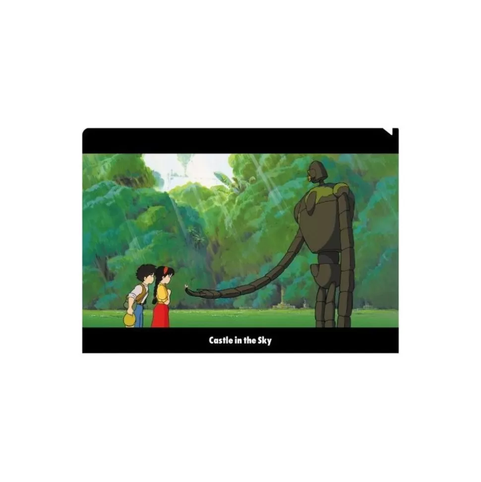 Maison Ghibli Clear File A4 Robot Gardener - Castle In The Sky- Storage