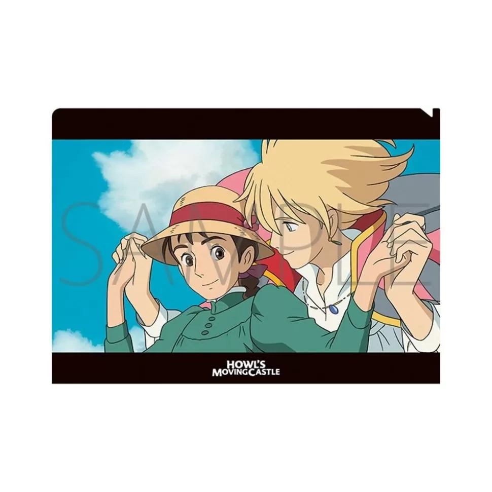 Maison Ghibli Clear Folder A4 Hauru & Sophie - Howl'S Moving Castle- Storage