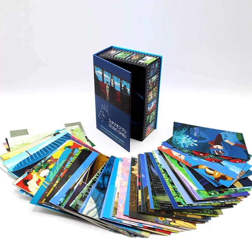 Maison Ghibli 100 Collectible Postcards Box - Studio Ghibli- Postcards And Letter Papers