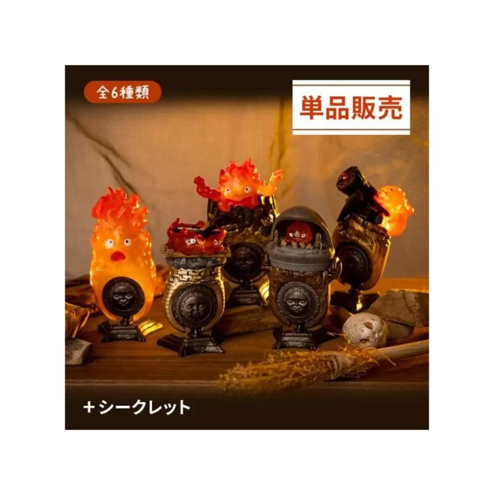 Maison Ghibli Collection Calcifer 1 Blind Ring - Howl'S Moving Castle- Figurines