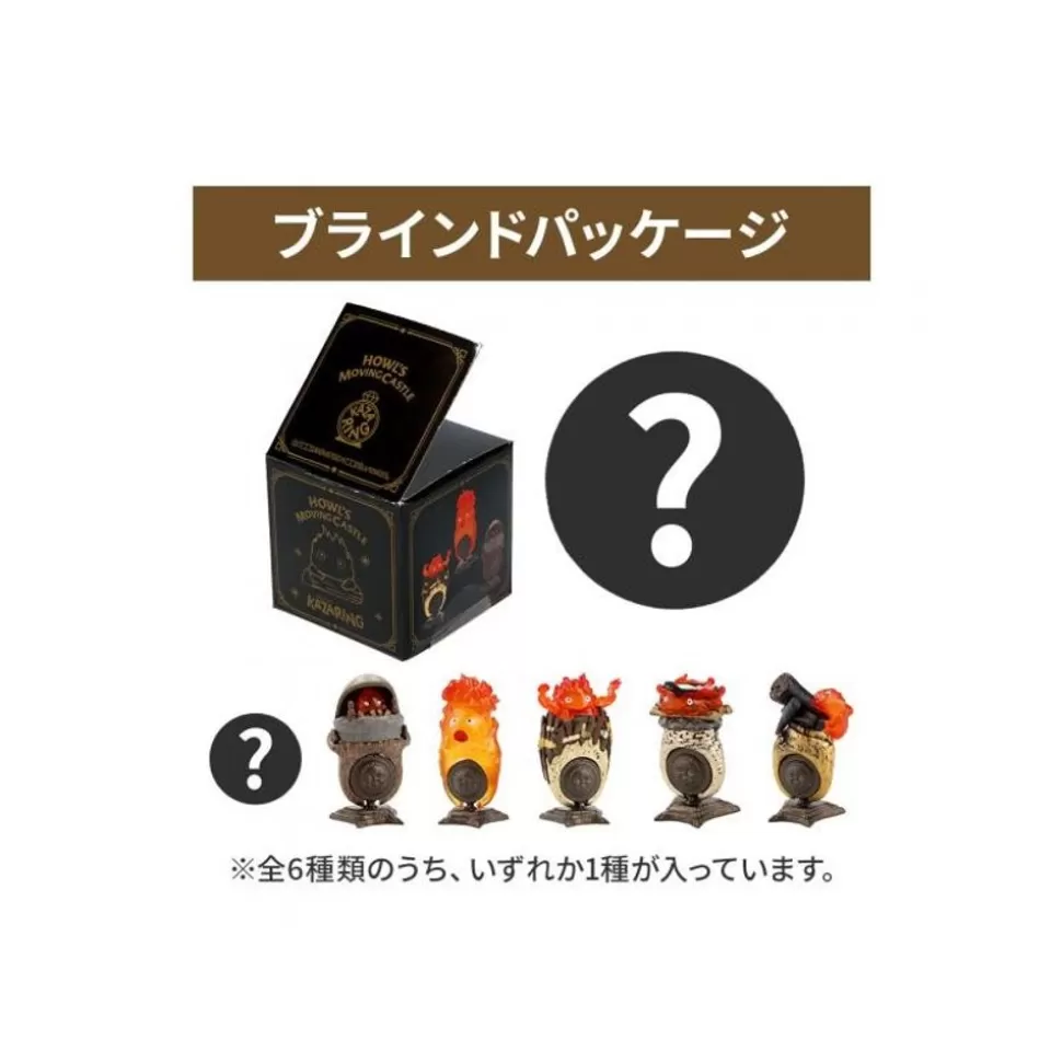 Maison Ghibli Collection Calcifer 1 Blind Ring - Howl'S Moving Castle- Figurines