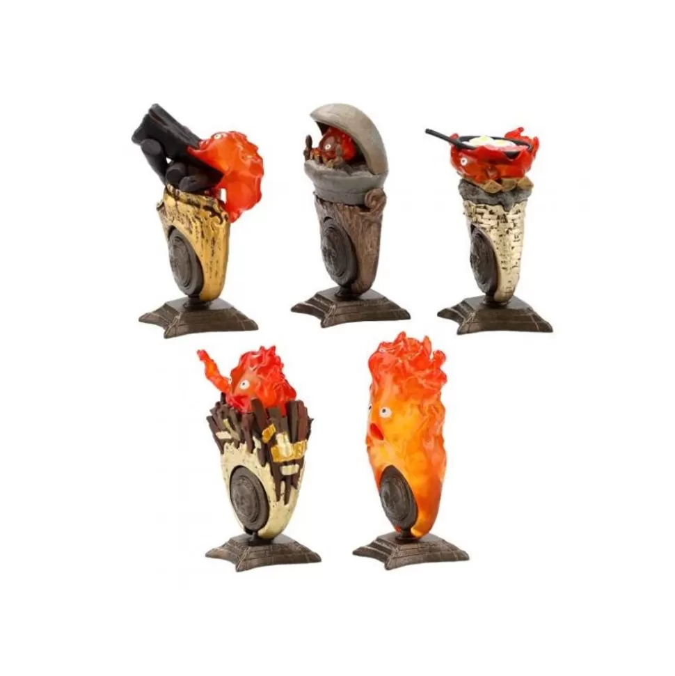 Maison Ghibli Collection Calcifer Assorted 6 Rings - Howl'S Moving Castle- Figurines