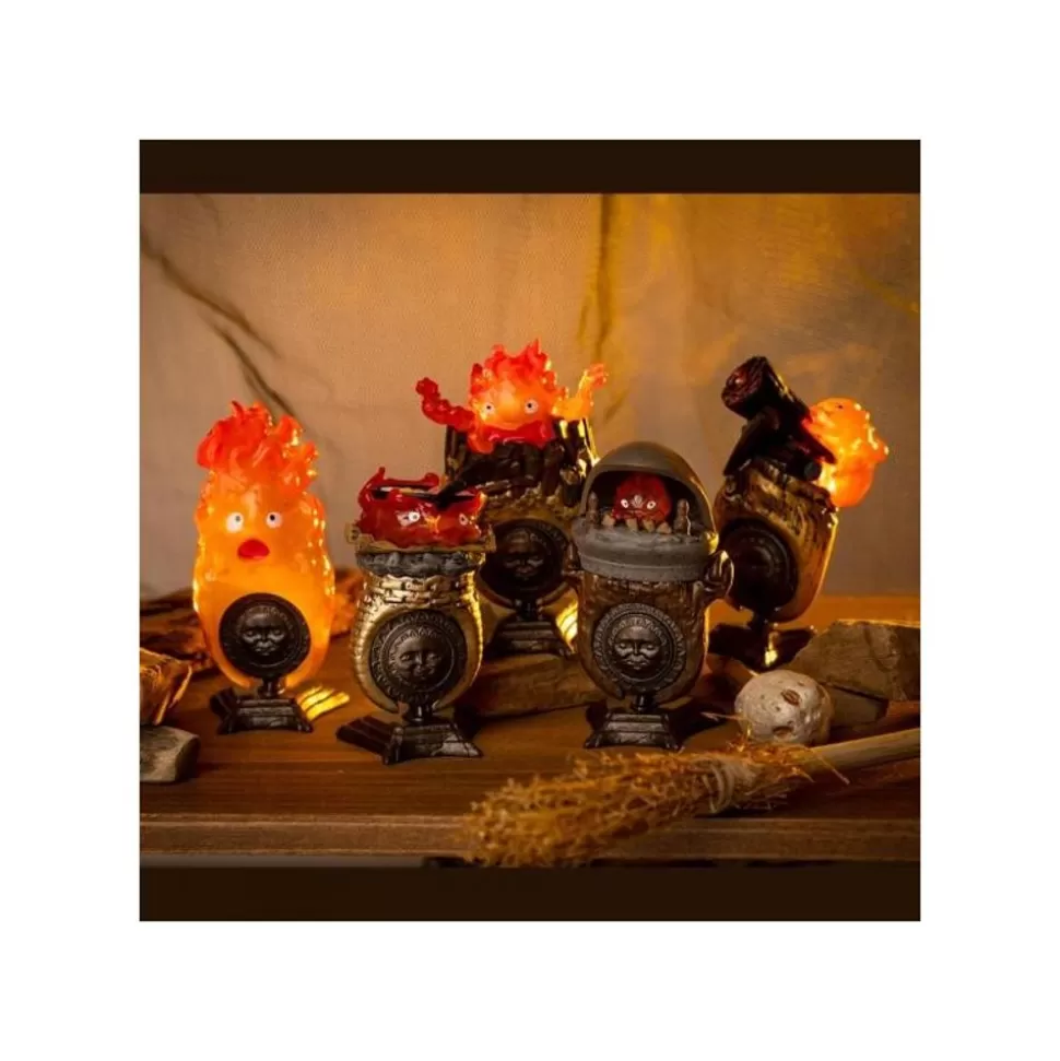 Maison Ghibli Collection Calcifer Assorted 6 Rings - Howl'S Moving Castle- Figurines