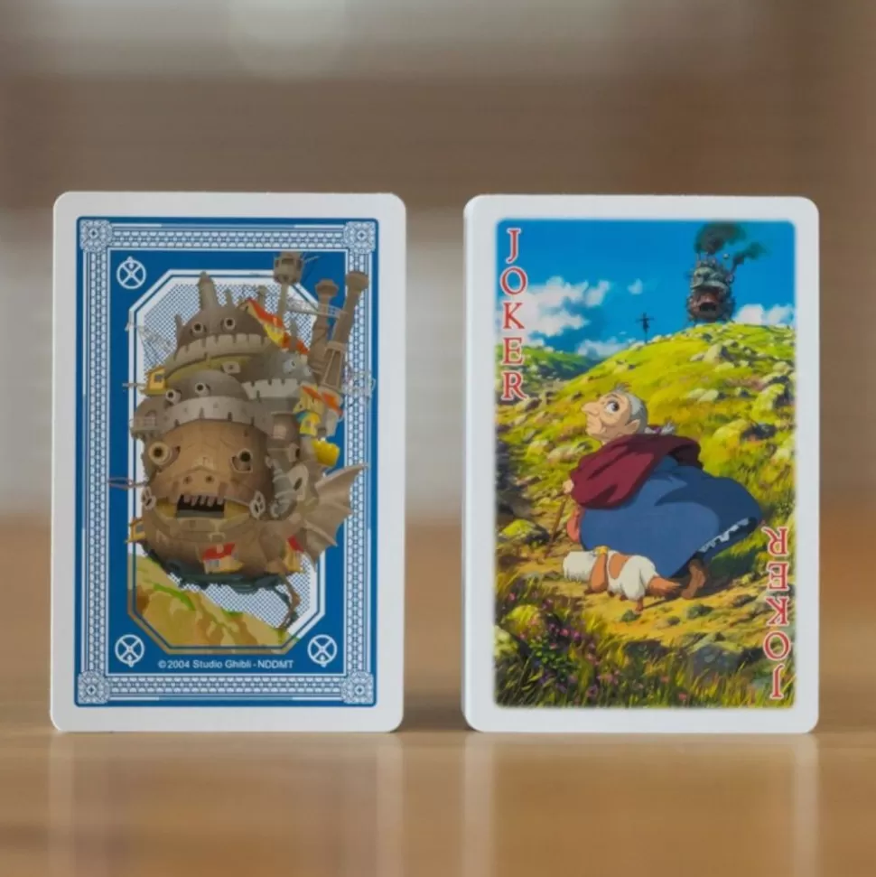 Maison Ghibli Collection Card - Howl'S Moving Castle- Playing Cards