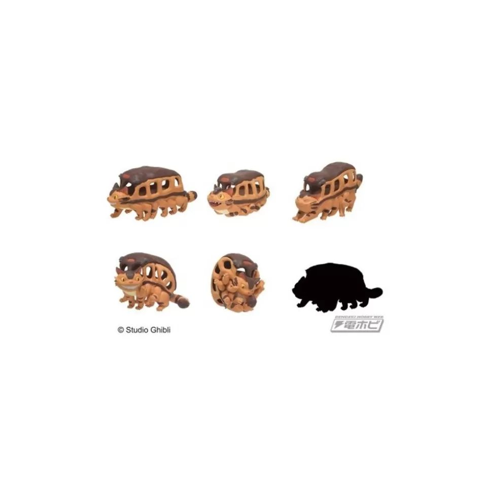Maison Ghibli Collection Cat Bus Assorted 6 Figurines - My Neighbor Totoro- Figurines