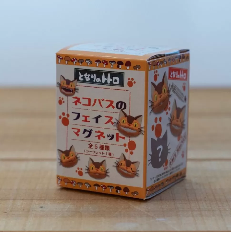 Maison Ghibli Collection Catbus Faces Assorted 6 Magnets - My Neighbor Totoro- Magnets