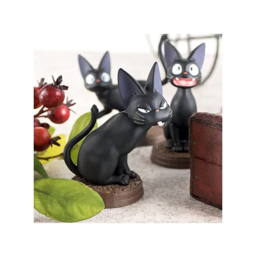 Maison Ghibli Collection Jiji Assorted 6 Figurines - Kiki'S Delivery Service- Figurines