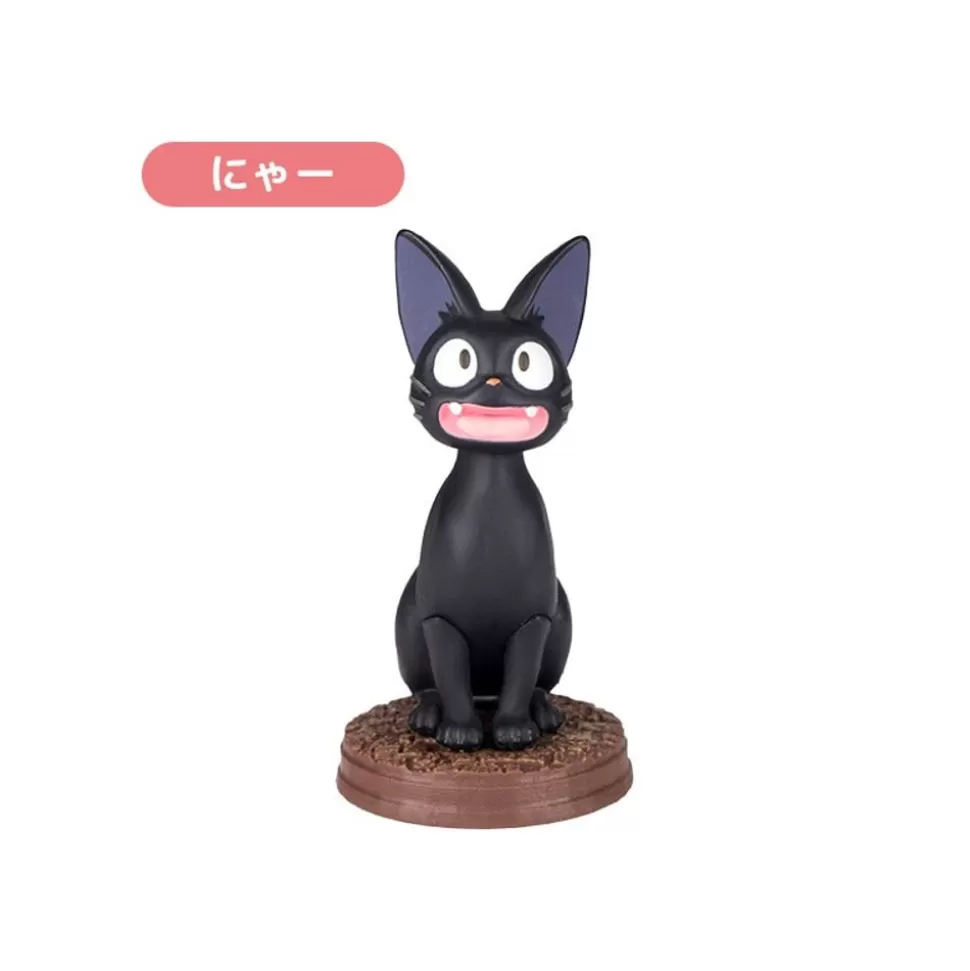 Maison Ghibli Collection Jiji Assorted 6 Figurines - Kiki'S Delivery Service- Figurines