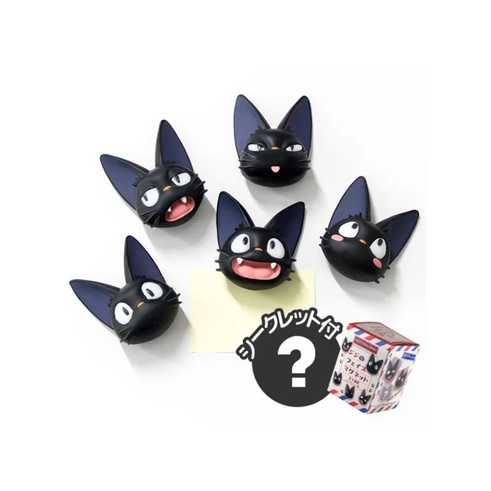 Maison Ghibli Collection Jiji Assorted 6 Magnets - Kiki'S Delivery Service- Magnets