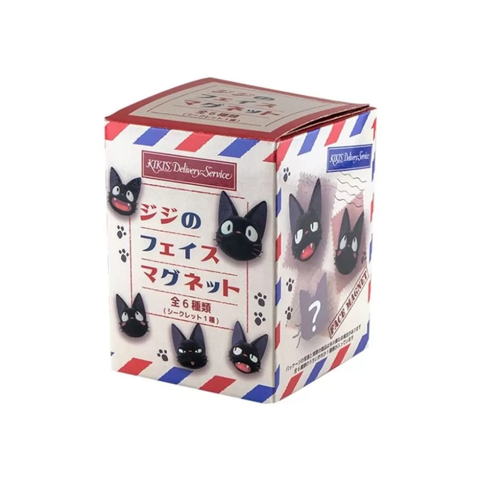 Maison Ghibli Collection Jiji Assorted 6 Magnets - Kiki'S Delivery Service- Magnets