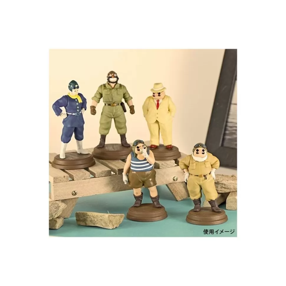 Maison Ghibli Collection Marco Assorted 6 Figurines- Porco Rosso- Figurines