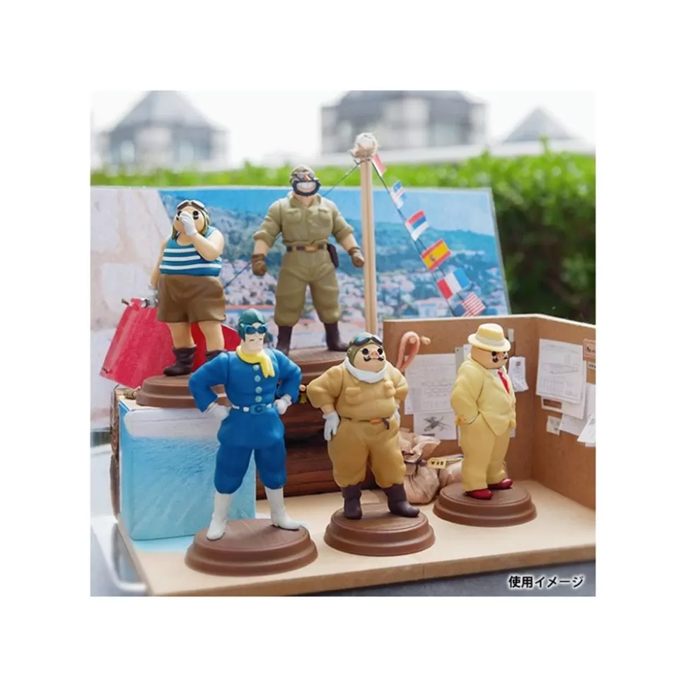 Maison Ghibli Collection Marco Assorted 6 Figurines- Porco Rosso- Figurines
