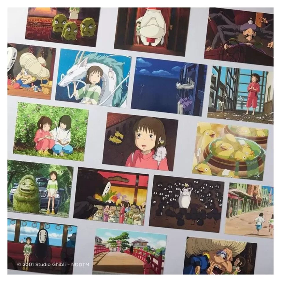 Maison Ghibli Collection Of 30 Postcards - Spirited Away- Postcards And Letter Papers