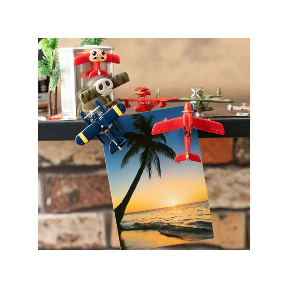Maison Ghibli Collection Seaplane Assorted 6 Magnets - Porco Rosso- Figurines