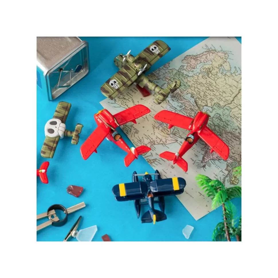 Maison Ghibli Collection Seaplane Assorted 6 Magnets - Porco Rosso- Figurines