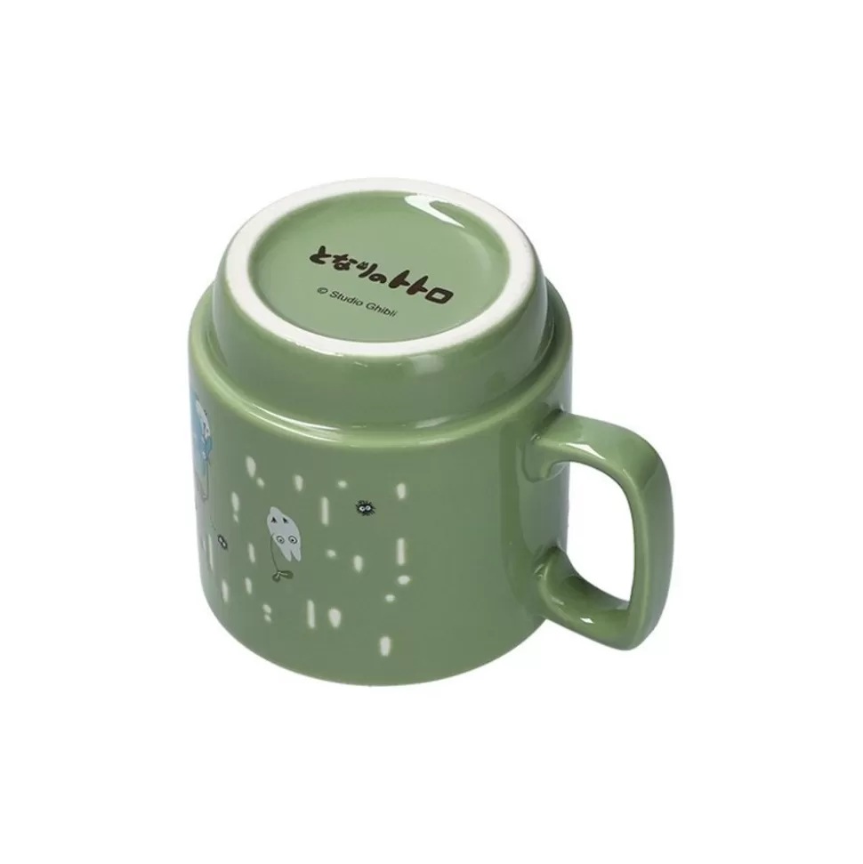 Maison Ghibli Coloful Embossed Mug Totoro Holding Umbrella - My Neighbor Totoro- Kitchenware