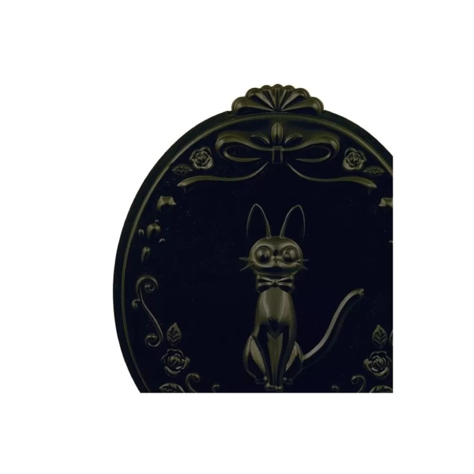 Maison Ghibli Compact Mirror Jiji Black - Kiki'S Delivery Service- Accessories