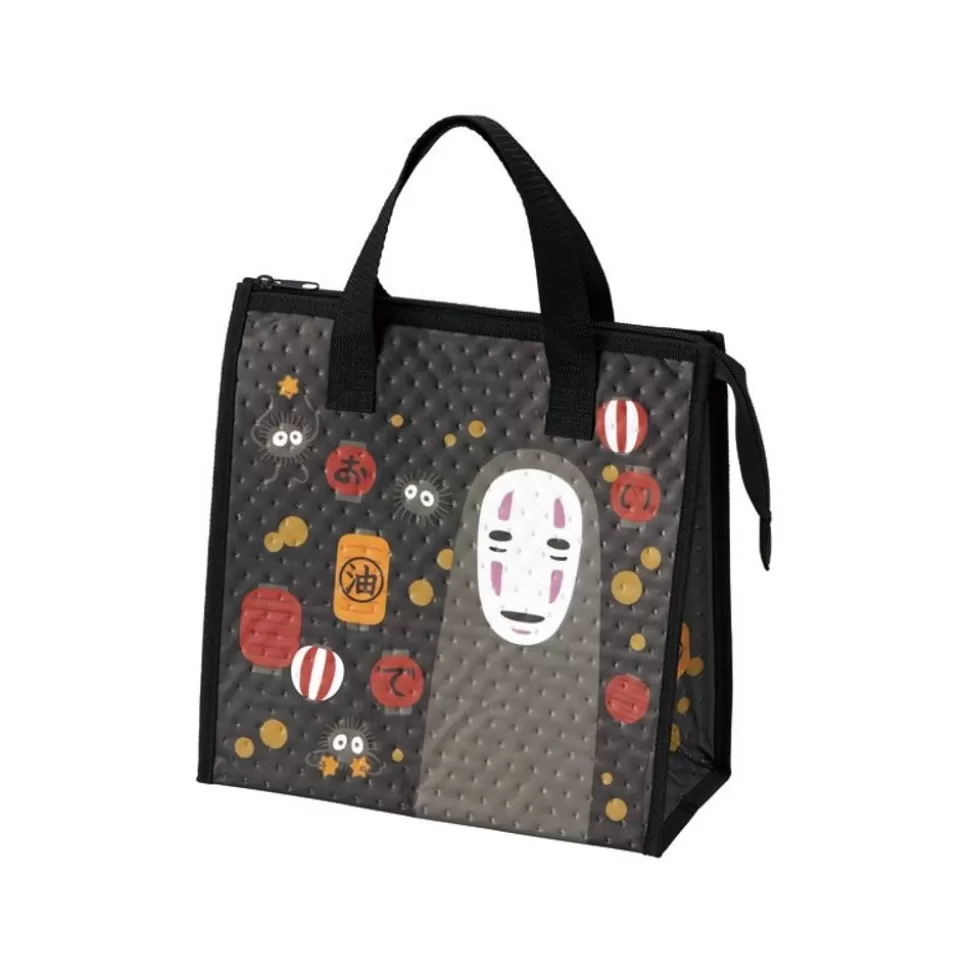 Maison Ghibli Cooler Lunch Bag No Face & Lantern - Spirited Away- Kitchenware