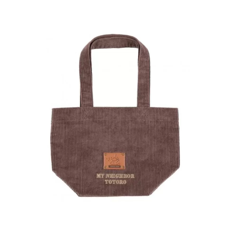Maison Ghibli Corduroy Bag Totoro Patch - My Neighbor Totoro- Bags