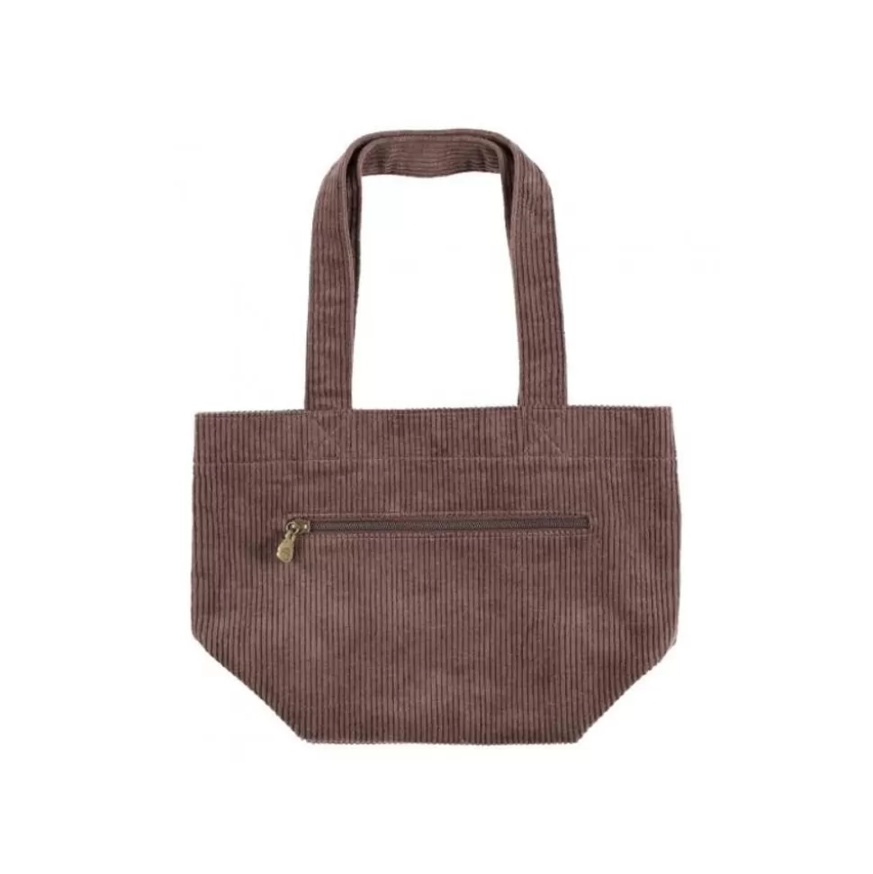 Maison Ghibli Corduroy Bag Totoro Patch - My Neighbor Totoro- Bags