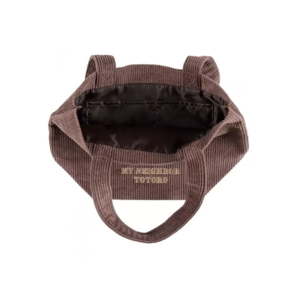Maison Ghibli Corduroy Bag Totoro Patch - My Neighbor Totoro- Bags