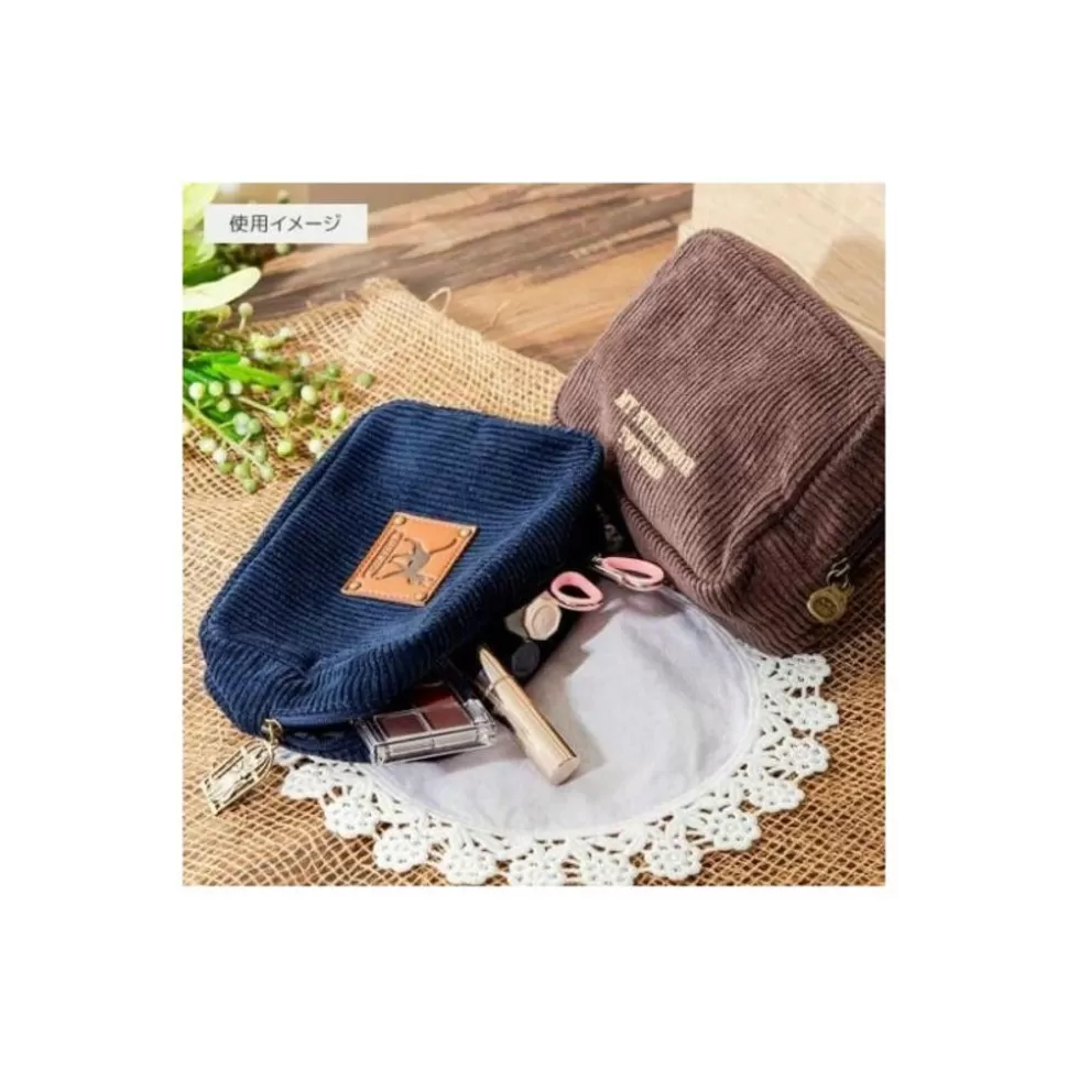 Maison Ghibli Corduroy Pouch Totoro Patch - My Neighbor Totoro- Storage