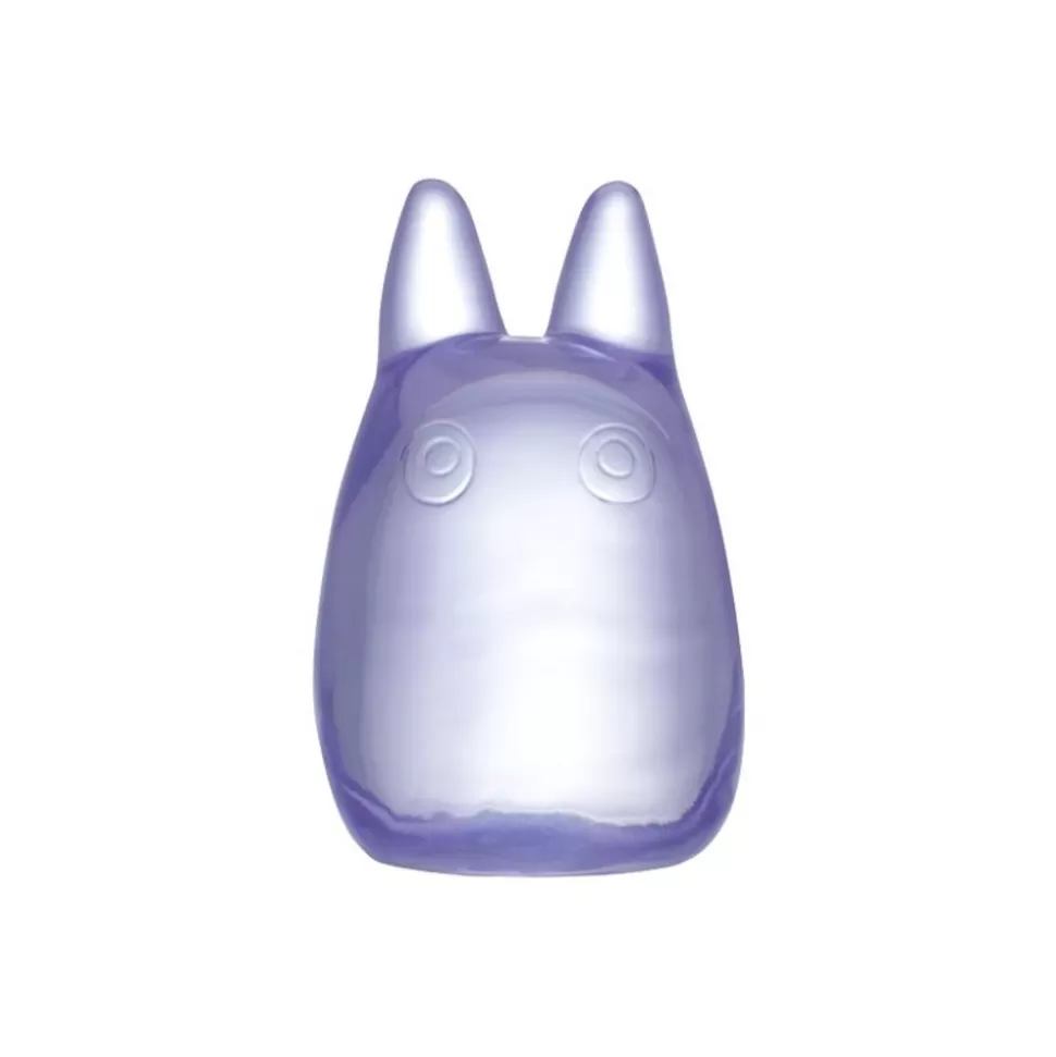Maison Ghibli Crystal Figurine Transparent Small Totoro Purple - My Neighbor Totoro- Statues