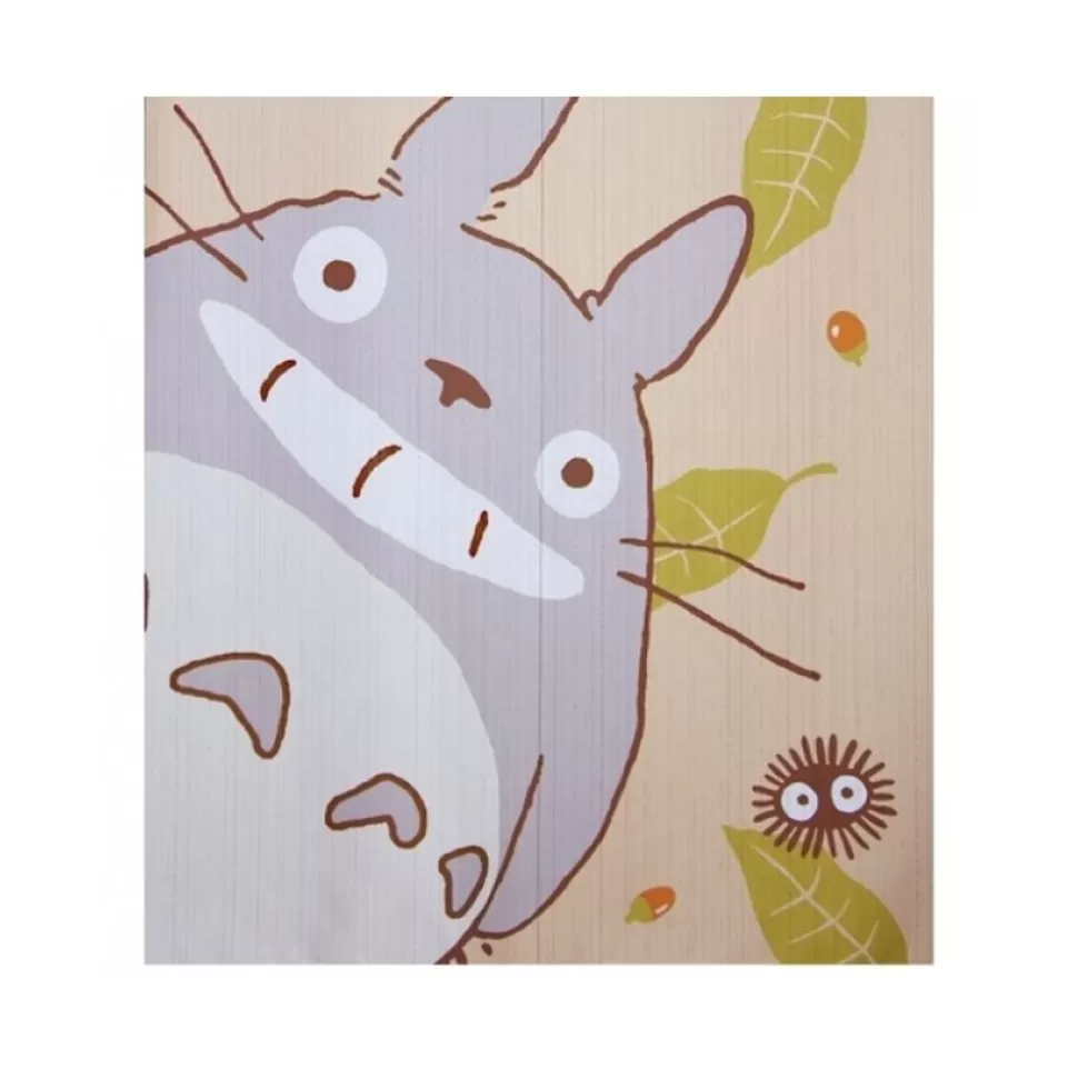 Maison Ghibli Curtains Totoro And Soot Sprites - My Neighbor Totoro- Wall Decoration