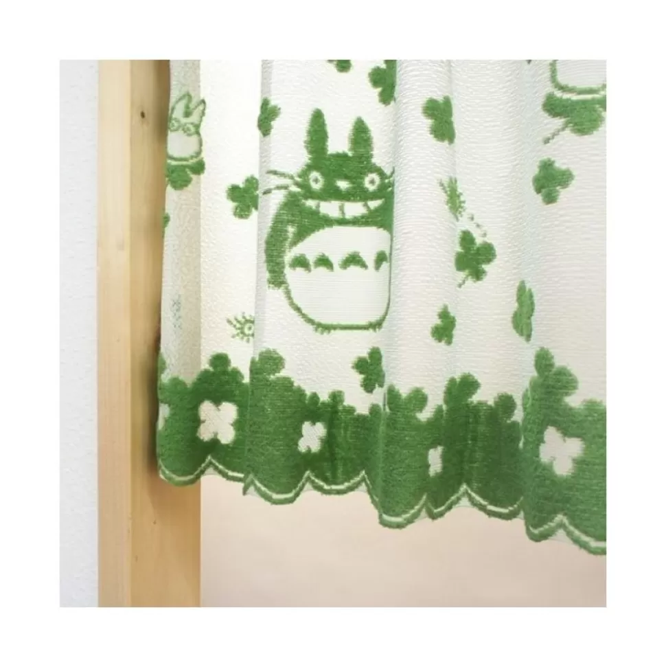 Maison Ghibli Curtains Totoro Clovers - My Neighbor Totoro- Wall Decoration