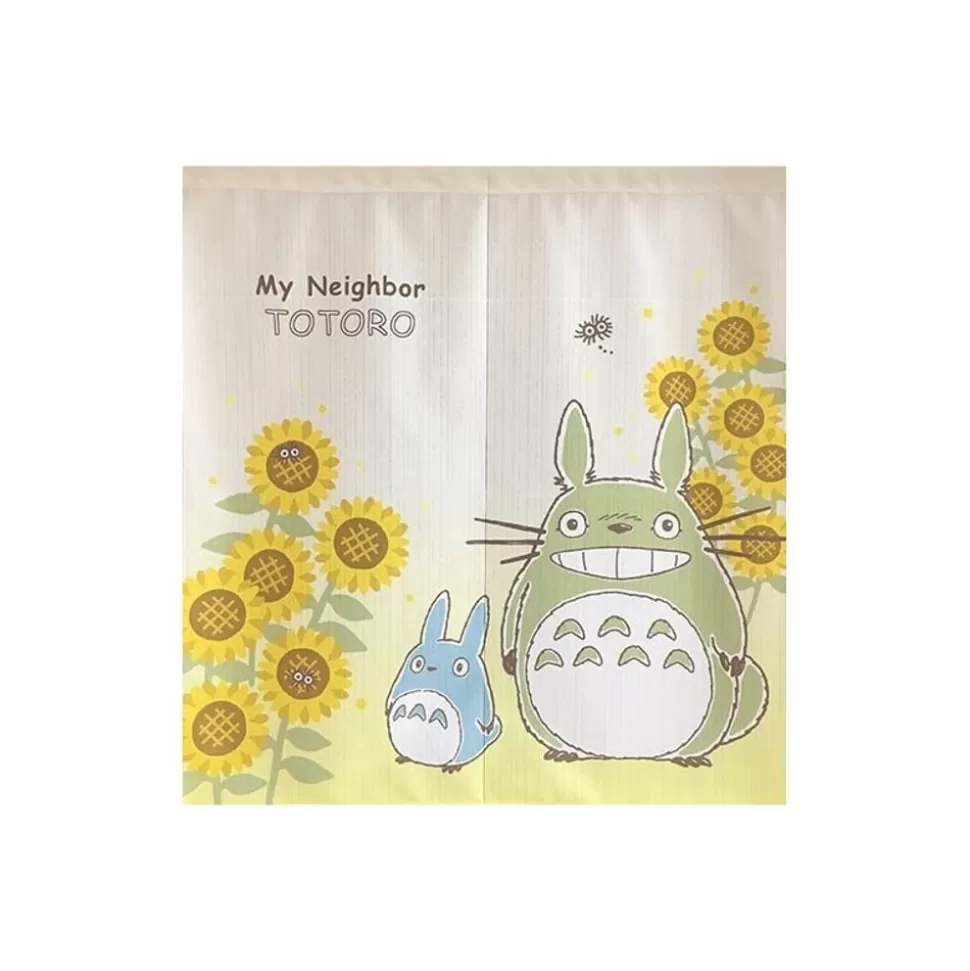 Maison Ghibli Curtains Totoro Sunflower - My Neighbor Totoro- Wall Decoration