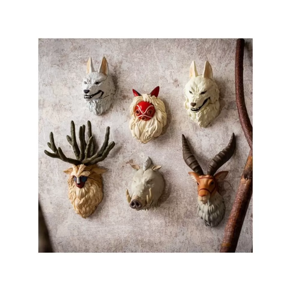 Maison Ghibli 3D Character Magnet -Princess Mononoke- Figurines