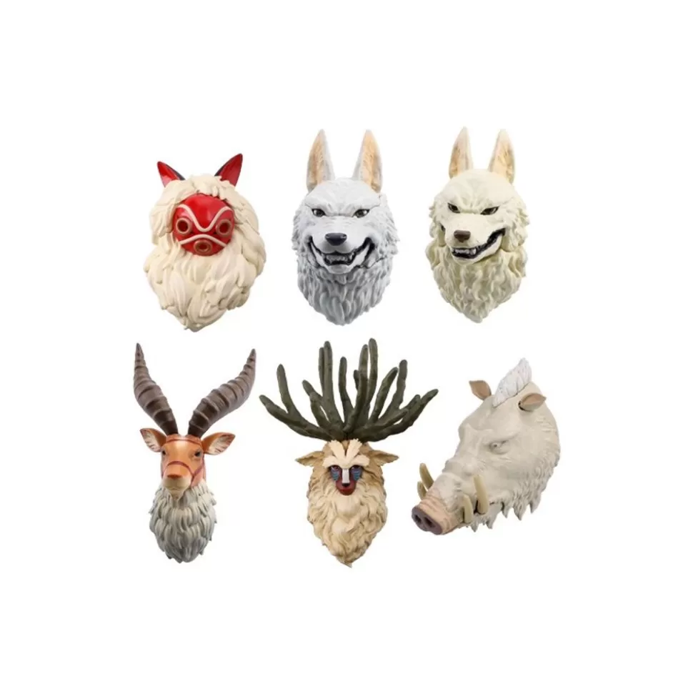 Maison Ghibli 3D Character Magnet -Princess Mononoke- Figurines