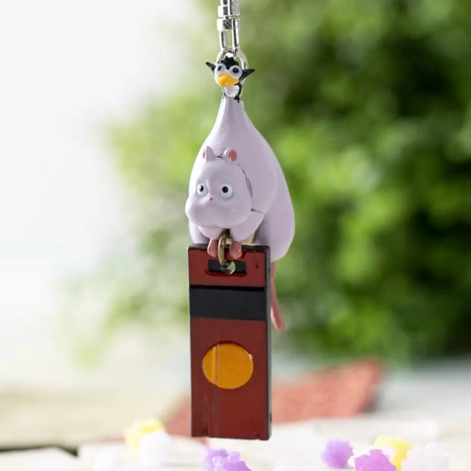 Maison Ghibli 3D Keychains Boh Mouse And Bird - Spirited Away- Keychains