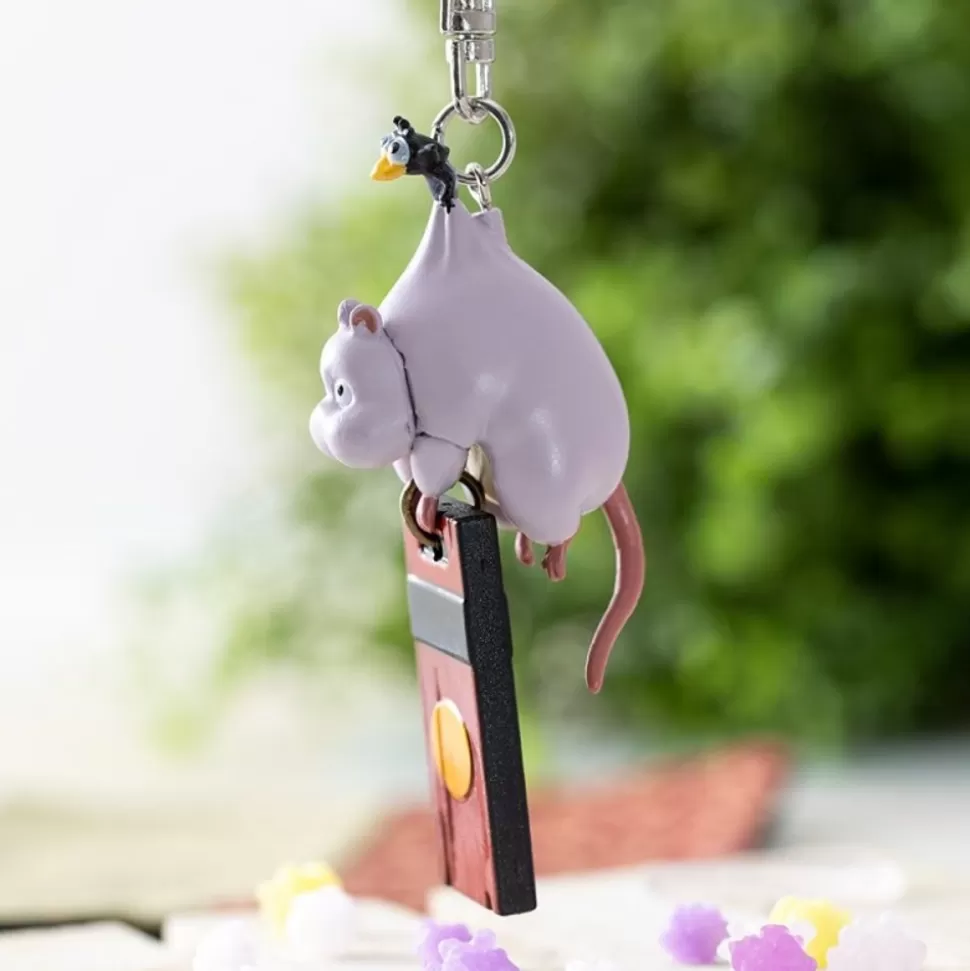 Maison Ghibli 3D Keychains Boh Mouse And Bird - Spirited Away- Keychains