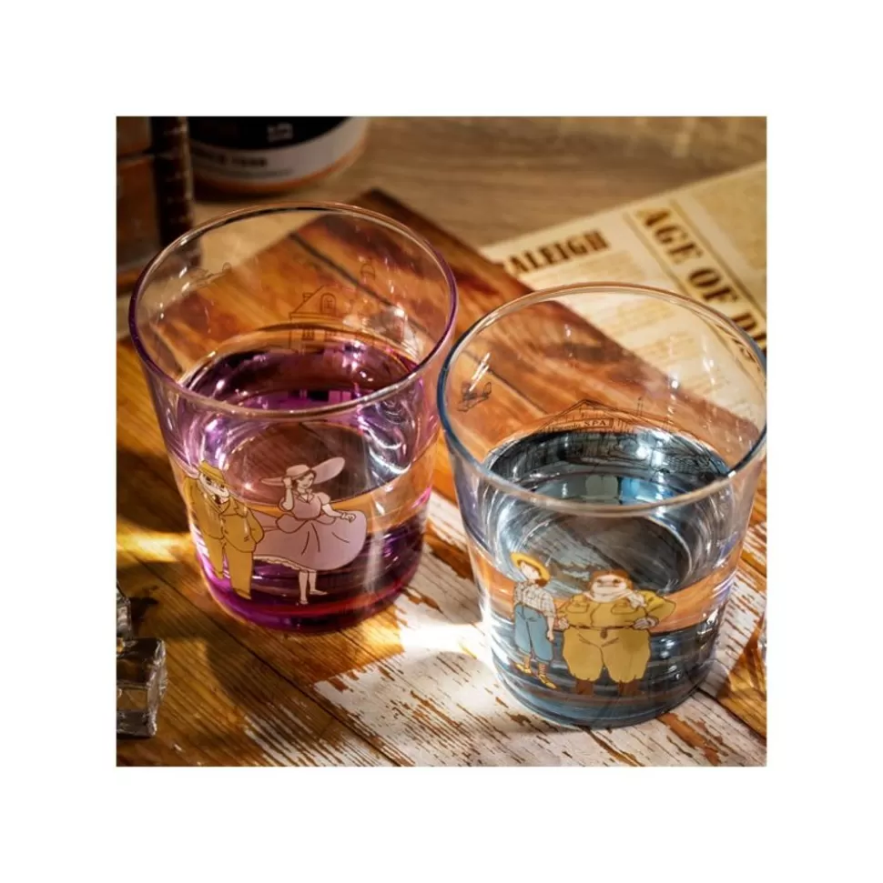 Maison Ghibli Decorated Glass Marco & Fio - Porco Rosso- Kitchenware
