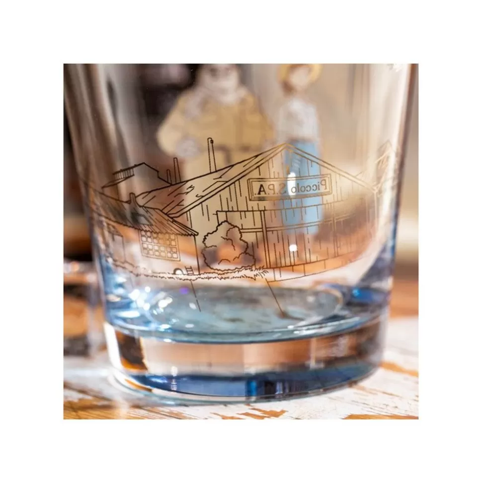 Maison Ghibli Decorated Glass Marco & Fio - Porco Rosso- Kitchenware