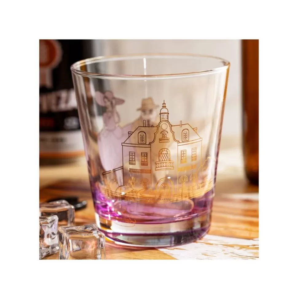 Maison Ghibli Decorated Glass Marco & Gina - Porco Rosso- Kitchenware