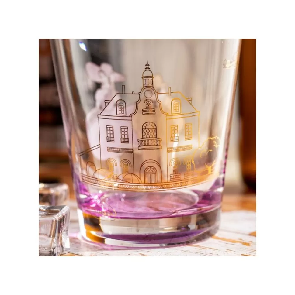 Maison Ghibli Decorated Glass Marco & Gina - Porco Rosso- Kitchenware