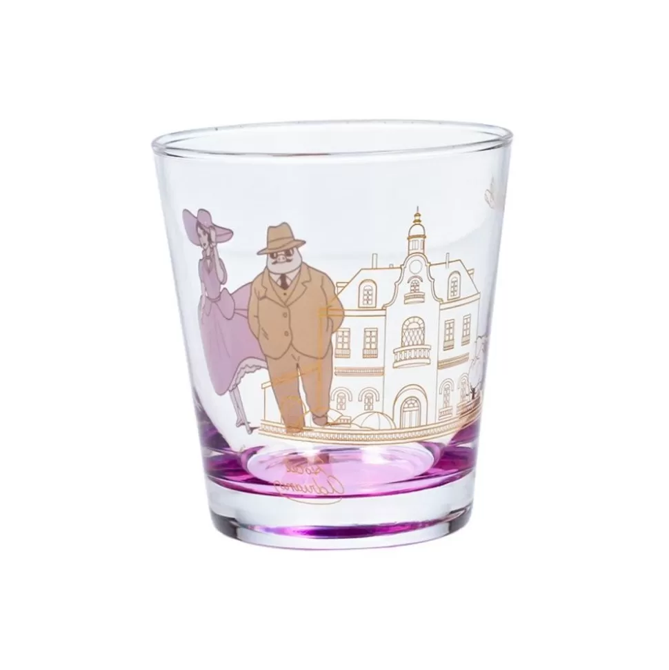 Maison Ghibli Decorated Glass Marco & Gina - Porco Rosso- Kitchenware