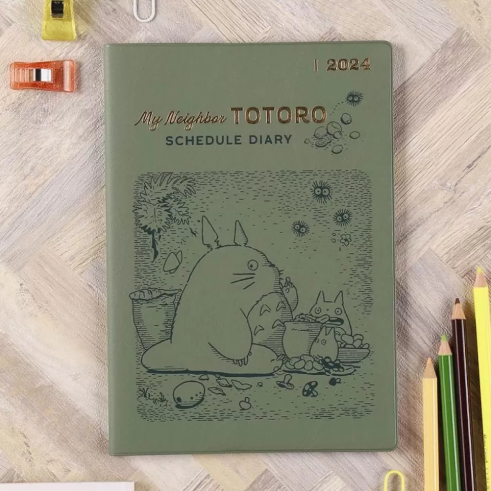 Maison Ghibli 2024 Diary Harvest - My Neighbor Totoro- Schedule Diaries And Calendars