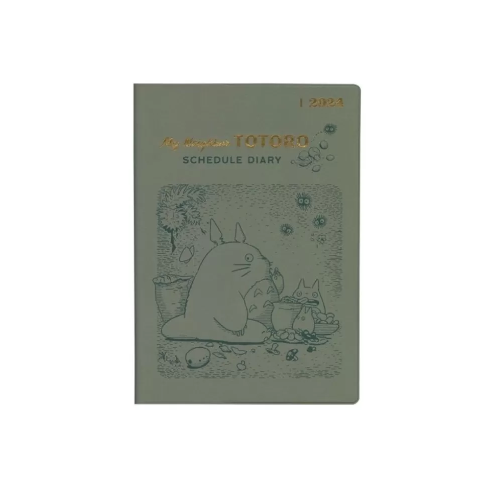 Maison Ghibli 2024 Diary Harvest - My Neighbor Totoro- Schedule Diaries And Calendars