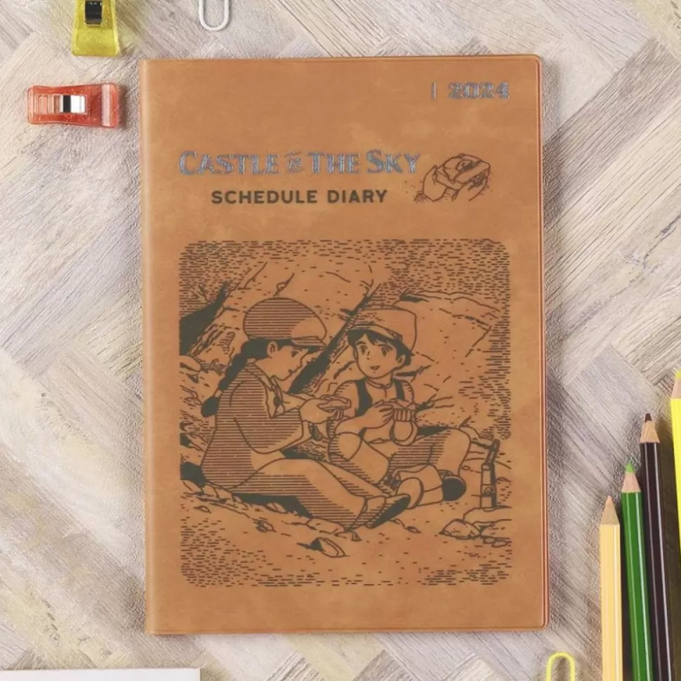 Maison Ghibli 2024 Diary Picnic - Castle In The Sky- Schedule Diaries And Calendars