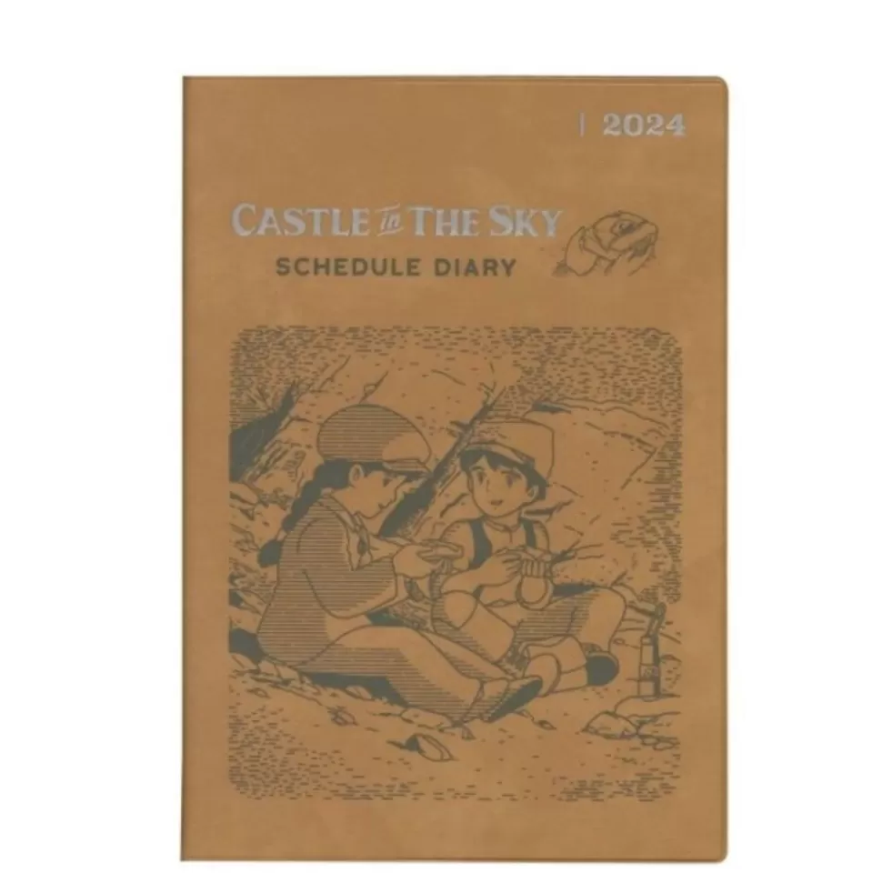 Maison Ghibli 2024 Diary Picnic - Castle In The Sky- Schedule Diaries And Calendars