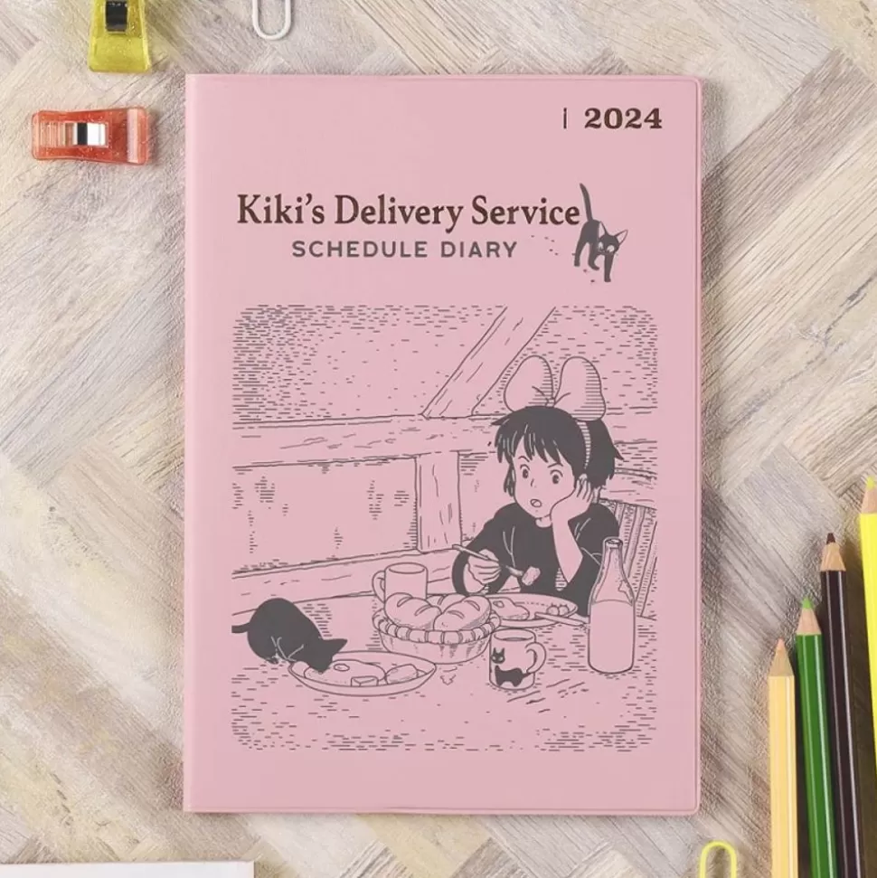 Maison Ghibli 2024 Diary Snack - Kiki'S Delivery Service- Schedule Diaries And Calendars